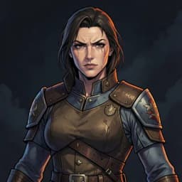 Jynra Kross — Space Opera character portrait