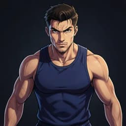 Hideo Tanaka — Sports Drama character portrait