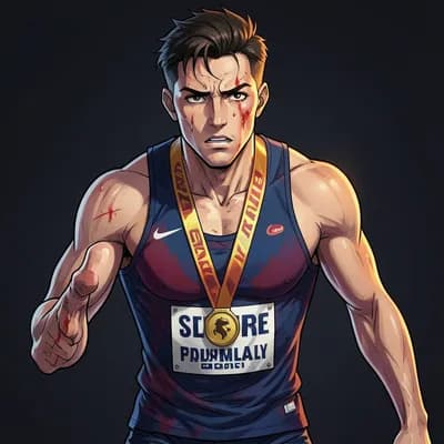 Hideo Tanaka — Sports Drama character portrait