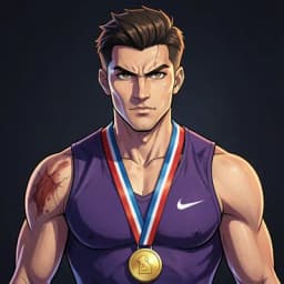 Kenji Tanaka — Sports Romance character portrait