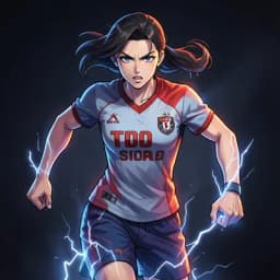 Hana — Sports Romance character portrait