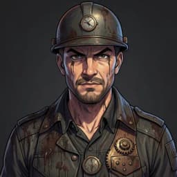 Arthur Pendergast — Steampunk character portrait