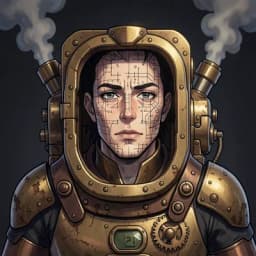 Cyrus — Steampunk character portrait