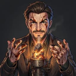 Arthur Penhaligon — Steampunk character portrait