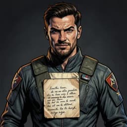 Anthony Rogers — Superhero character portrait