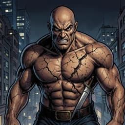 Gilgamesh — Superhero character portrait