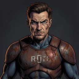 Arthur Vance — Superhero character portrait