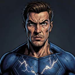 Mateo Reyes — Superhero character portrait