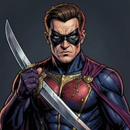 Mateo de la Vega — Superhero character portrait