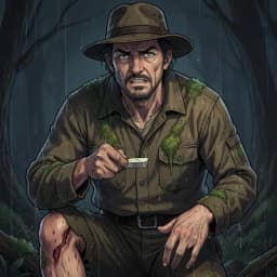 Silas Vance — Survival Adventure character portrait