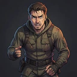 Hideo — Survival Adventure character portrait