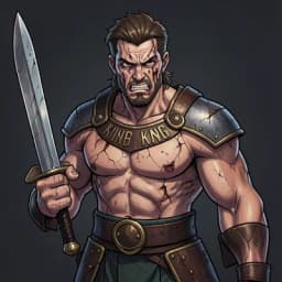 Gilgamesh — Sword & Sorcery character portrait