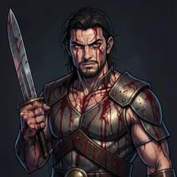 Alcides — Sword & Sorcery character portrait