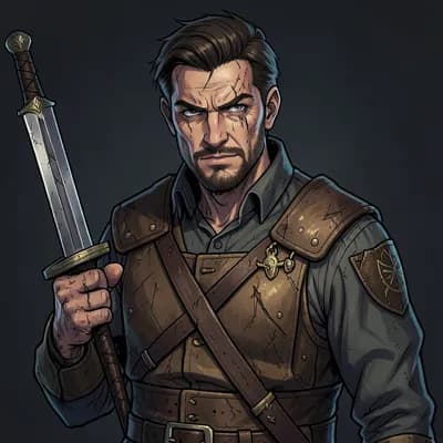 Joram — Sword & Sorcery character portrait