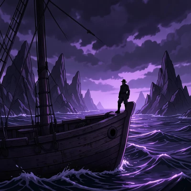 Sinbad Sword & Sorcery interactive story — atmospheric illustration