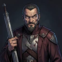 Brother Joran — Sword & Sorcery character portrait