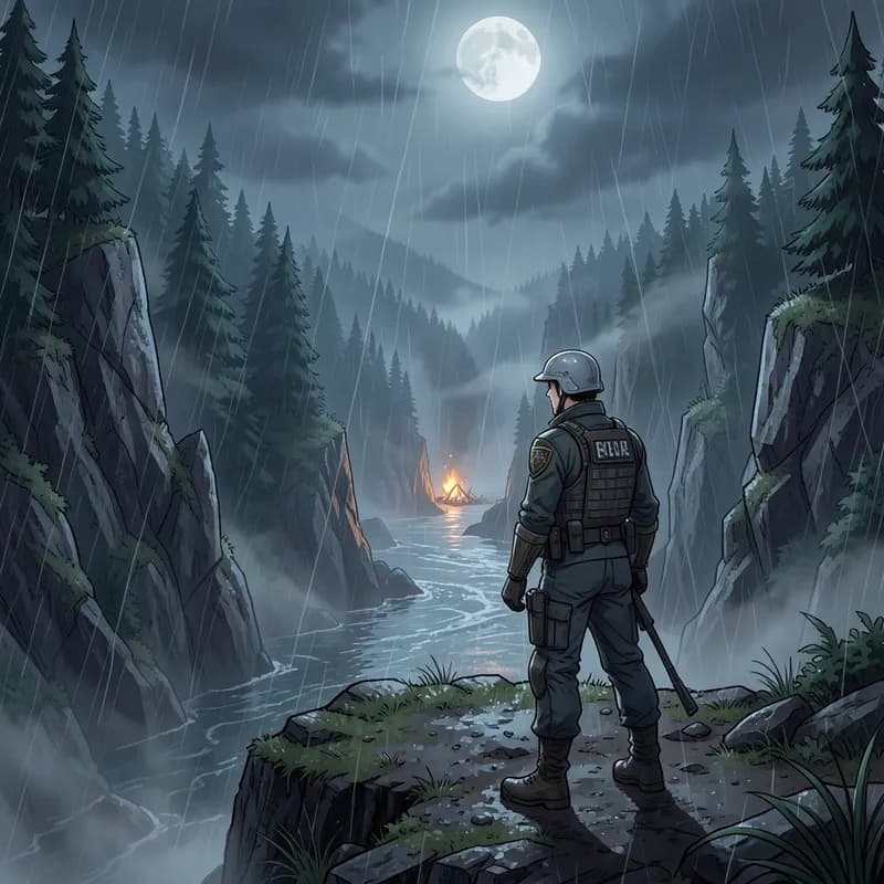 The Mercenary Captain Sword & Sorcery interactive story — atmospheric illustration