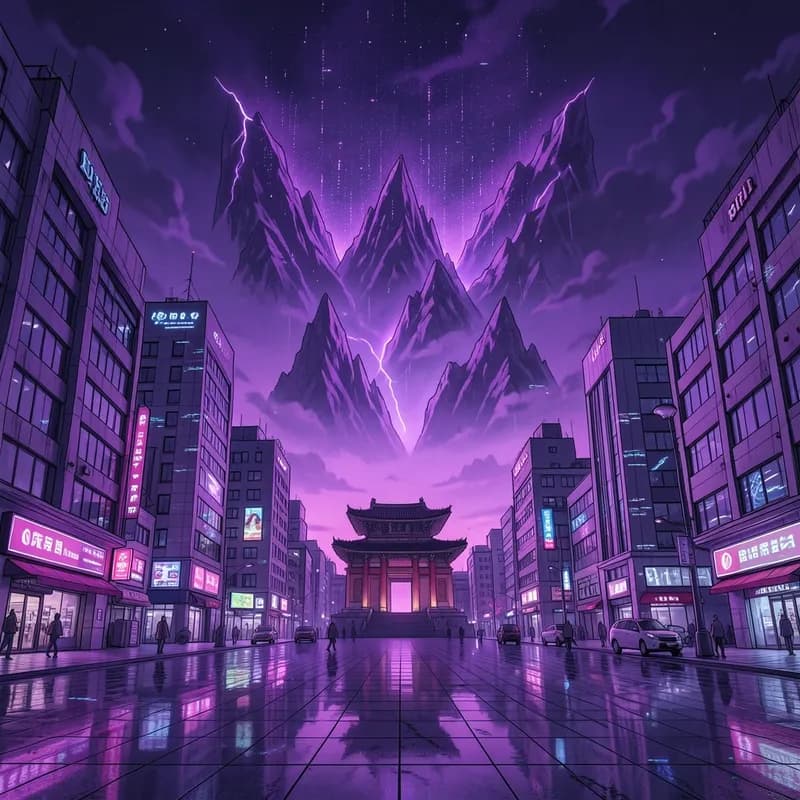 Dimensional Merge System Apocalypse interactive story — atmospheric illustration