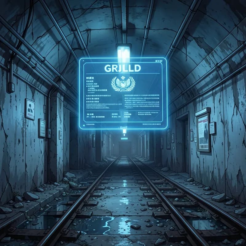 Guild Founding System Apocalypse interactive story — atmospheric illustration