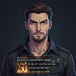 Hideo Sato — System Apocalypse character portrait