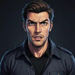Hideo Tanaka — Thriller character portrait