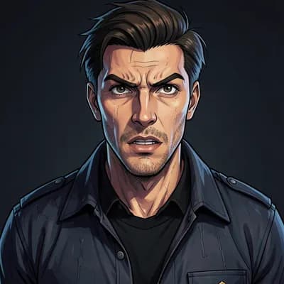Hideo Tanaka — Thriller character portrait