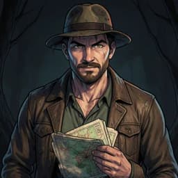 Allan Quatermain — Thriller character portrait