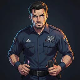 Marcus Halloway — Thriller character portrait
