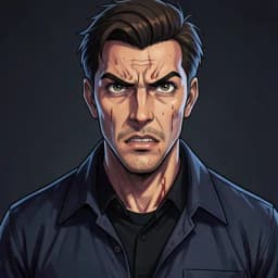Hideo Tanaka — Thriller character portrait