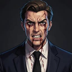 Julian Vane — Thriller character portrait
