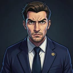 Kenji Sato — Thriller character portrait