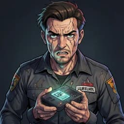 Kenji Sato — Thriller character portrait