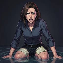 Mina — Thriller character portrait