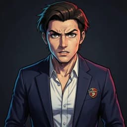 Jonas Vane — Thriller character portrait