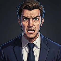 Marcus Vane — Thriller character portrait