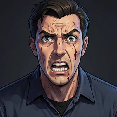 Arthur Vane — Thriller character portrait
