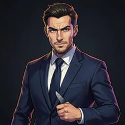 Matsuoka Hiroshi — Thriller character portrait