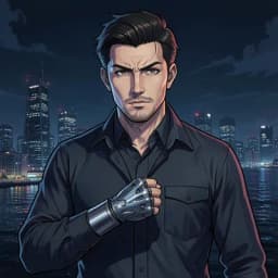 Hideo Tanaka — Thriller character portrait