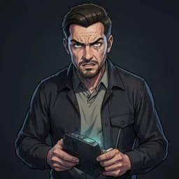 Soren — Thriller character portrait
