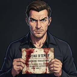 Gaspard Vane — Thriller character portrait