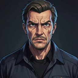 Hideo Tanaka — Thriller character portrait