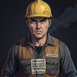 Hideo — Thriller character portrait