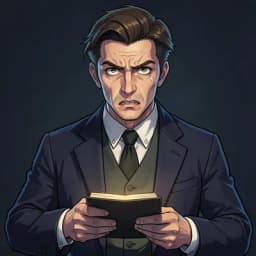 Matthias Hauer — Time Travel character portrait
