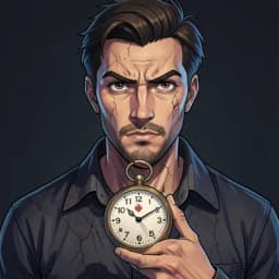Julian Vane — Time Travel character portrait