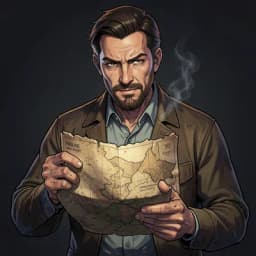Arthur Sterling — Treasure Hunting character portrait