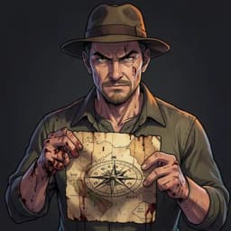 Jonas Vane — Treasure Hunting character portrait