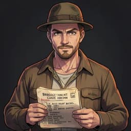 Hideo Tanaka — Treasure Hunting character portrait