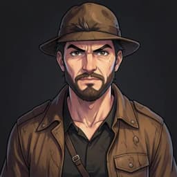 Arthur Sterling — Treasure Hunting character portrait
