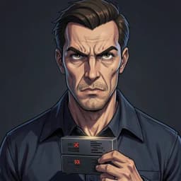Julian Vane — True Crime Fiction character portrait
