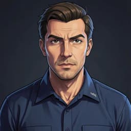Hideo Sato — True Crime Fiction character portrait